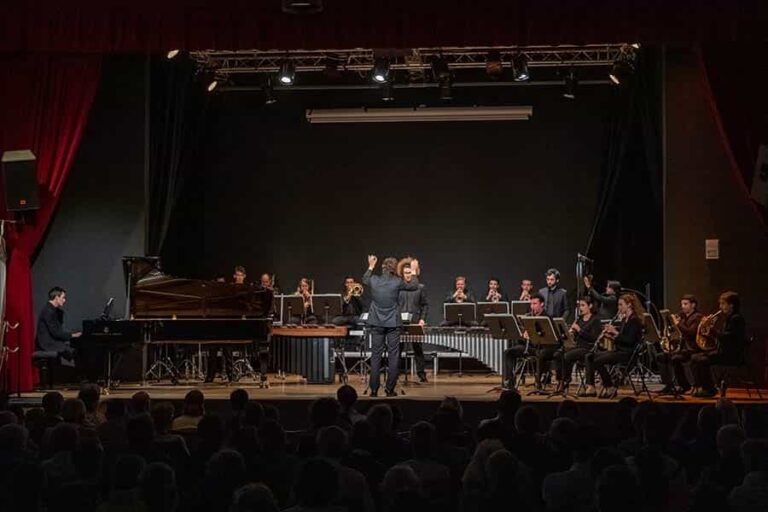 Concert à la Salle du Dôme pendant le Festival Messiaen